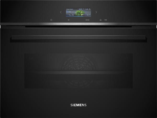 Siemens CB774G1B1 iQ700 Einbaubackofen, 47 l Volumen, bis 300 °C