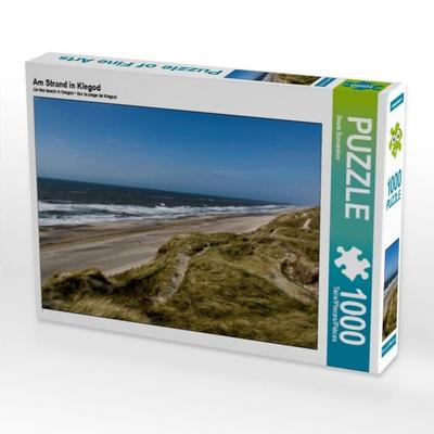 CALVENDO Puzzle Am Strand in Klegod | 1000 Teile Lege-Größe 64x48cm Foto-Puzzle für glückliche Stunden