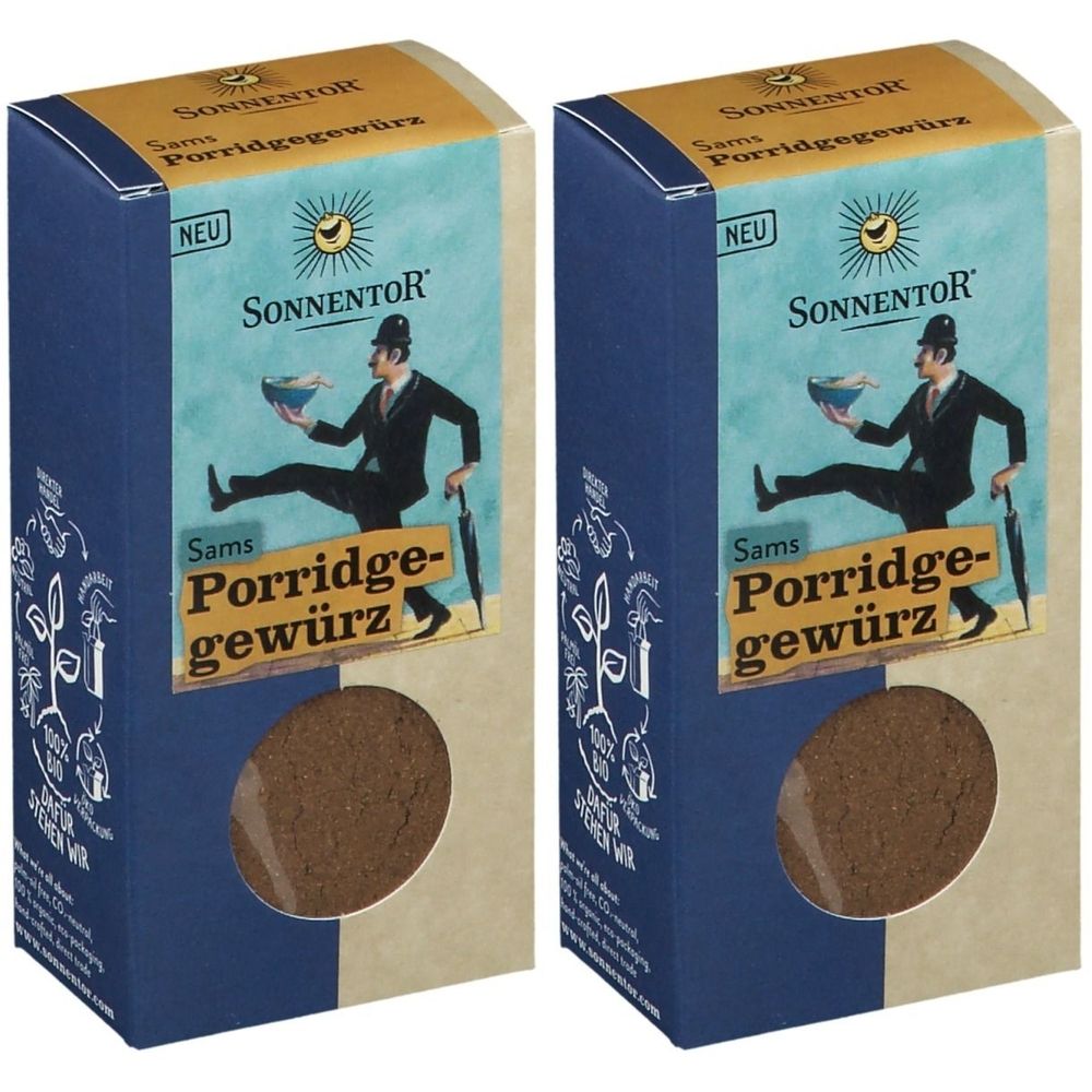 Sonnentor Sams Porridge Gewu Bio x2 2x70 g Kräuter