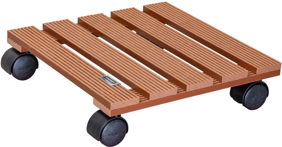 Wagner-System Wagner Pflanzenroller 29 x 29 x 8 cm braun