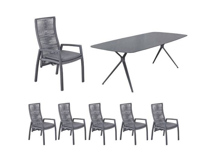 LC Garden Bari/Diwo Gartenmöbel-Set 7tlg