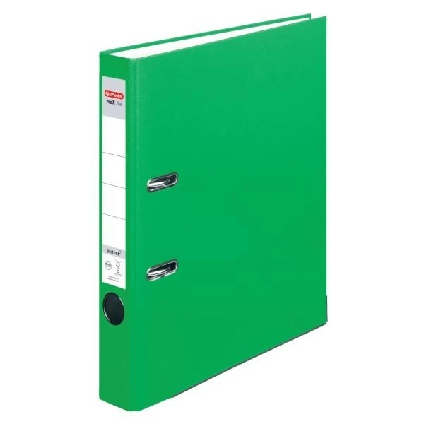 herlitz Ordner maX.file protect, Rückenbr.: 50 mm, hellgrün