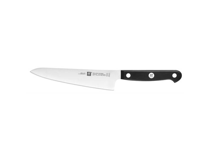 Kochmesser Zwilling Gourmet chrom/schwarz Stahl 14 cm - Kochmesser