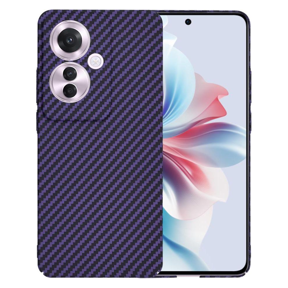 Techsuit - Carbonite FiberShell - Oppo Reno11 F - Purple (Oppo Reno 11F) (56356161)