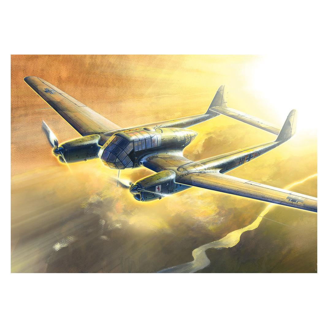 ICM FW 189A-1 WWII German Reconnaissance Plane (72291)