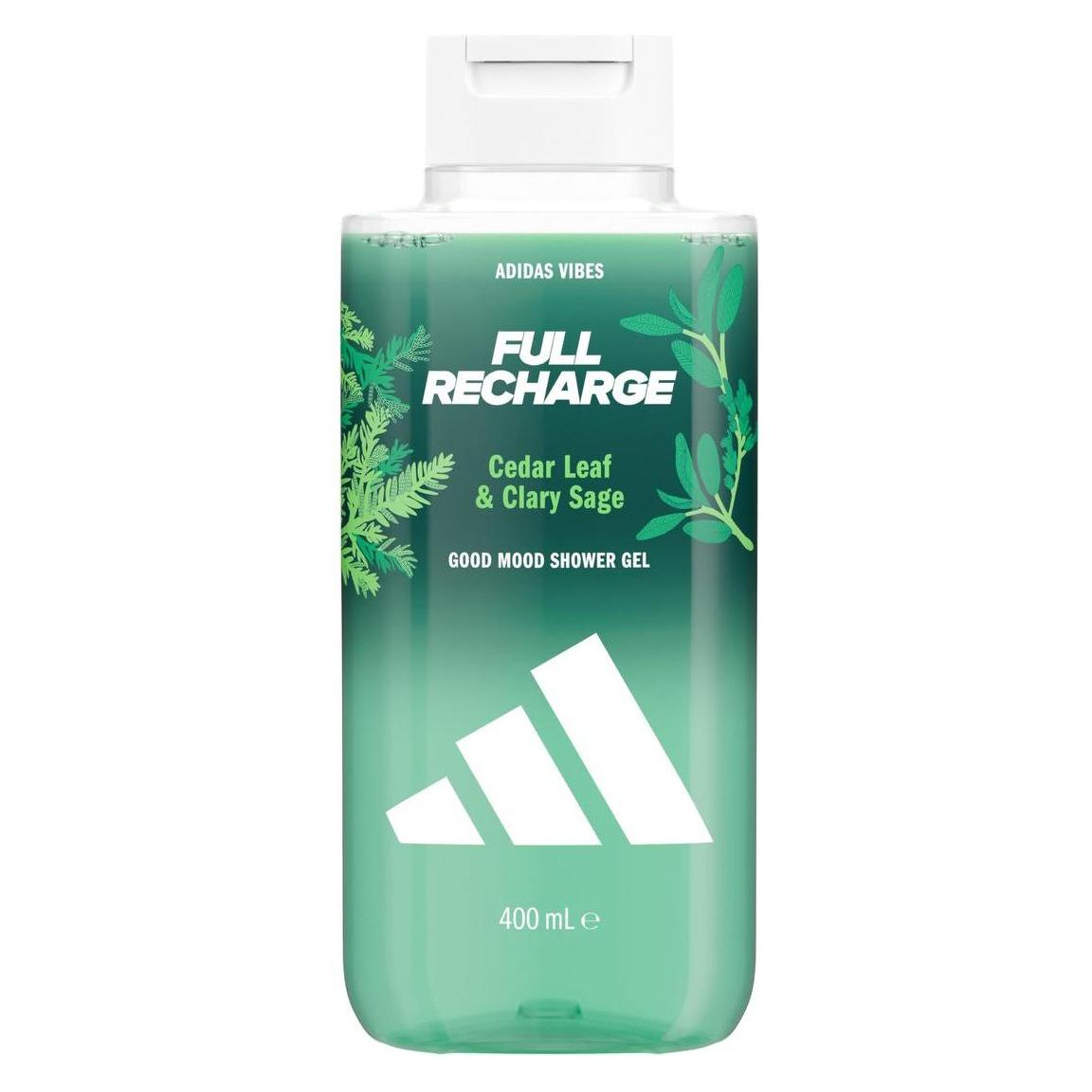 Adidas Vibes Fully Recharge Shower Gel 400ml (400 ml) (65294125)