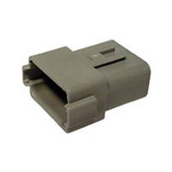 TE Connectivity DT04-12PA Rundstecker Stecker, gerade Gesamtpolzahl: 12 Serie (Rundsteckverbinder): DT 1 St.