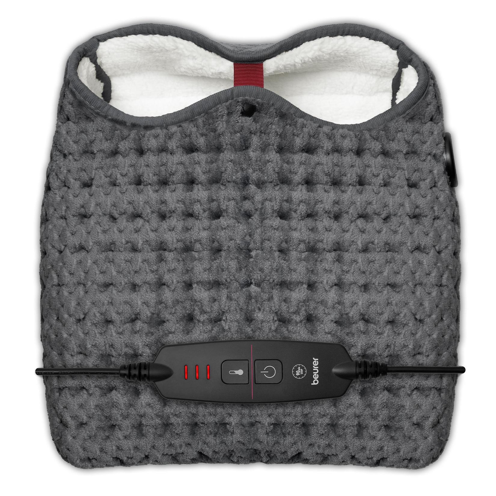 BEURER FW 30 Comfy feet Fußwärmer (3 Temperaturstufen, Schnellaufheizung, beleuchtete Temperaturstufen, Beurer Sicherheitssystem, Sicherheitsabschaltung, geeignet bis Schuhgröße 47, Maschinenwäsche 30 °C)