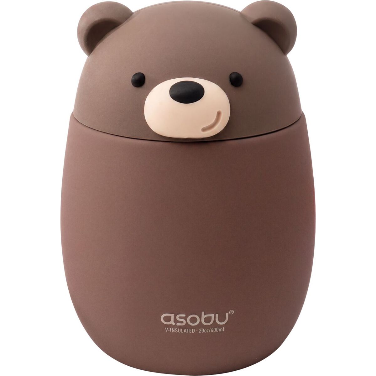 Asobu Bestie Food Container brown bear FC43 BROWN BEAR