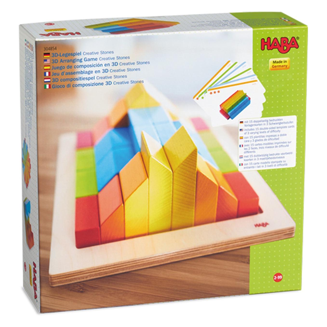 Haba 3D-Legespiel Creative Stones (304854)