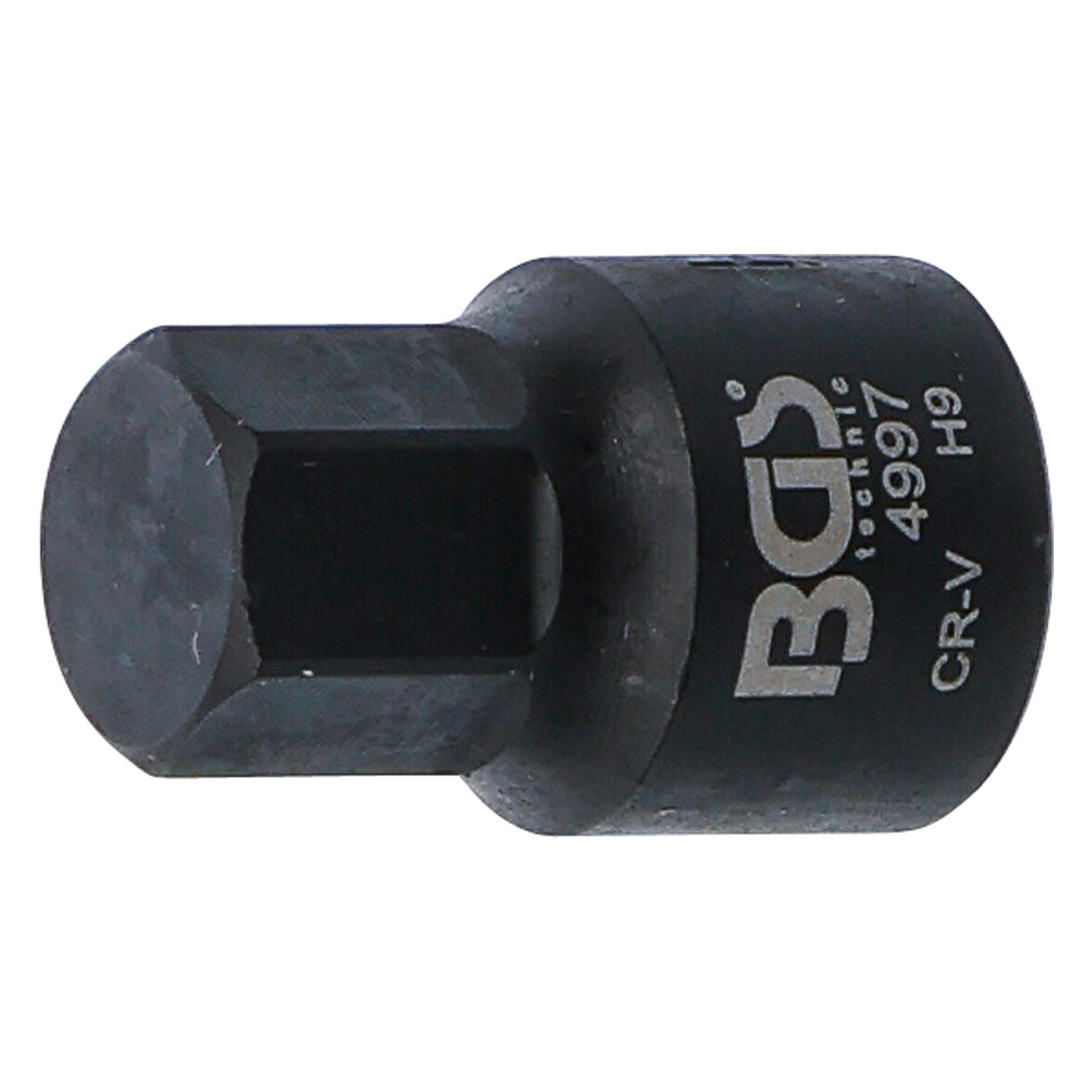 BGS Bremssattel-Einsatz Innensechskant extra kurz 9 mm (4997)