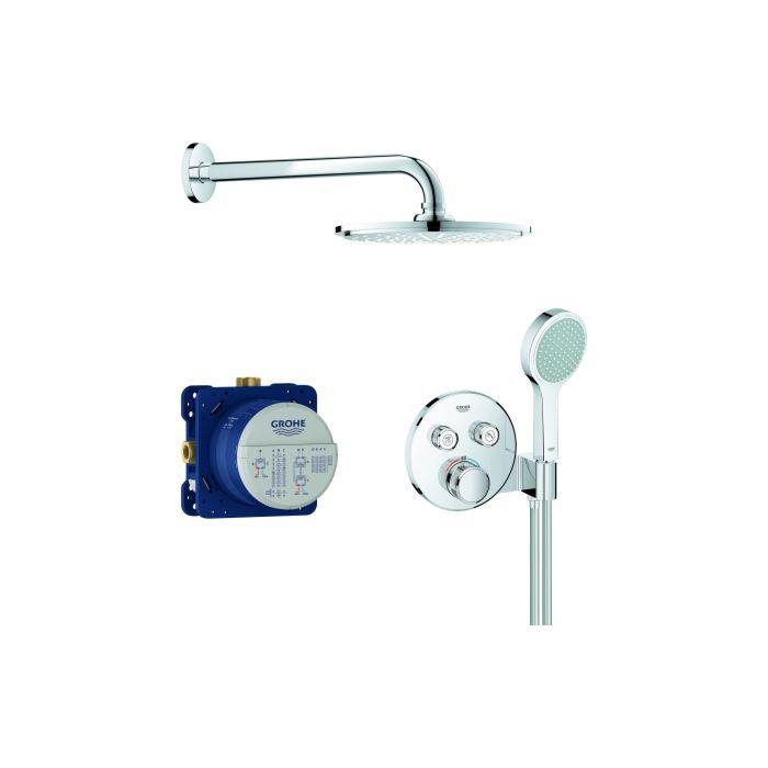 Grohe Grohtherm Smartcontrol UP-Duschsystem 34743000 mit Unterputz-Thermostat, chrom