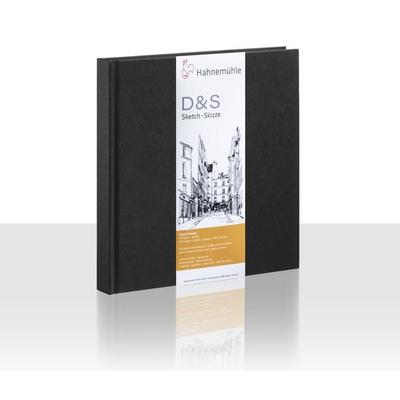 Hahnemühle Papier Skizzenbuch D&S, 19,5 x 19,5 cm, 140 g/m²