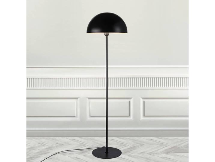 Nordlux Stehlampe Ellen 40, schwarz, für Wohn- / Esszimmer, Metall, Skandinavisch, Stehlampe