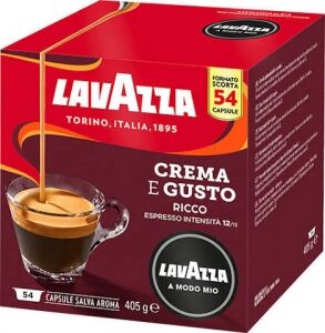 Mitac 108 Capsules De Café Lavazza A Modo Mio Crema E Gusto Ricco
