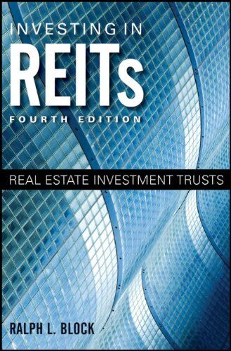 Block, Ralph L. - Investing in REITs: Real Estate Investment Trusts (Bloomberg) - Preis vom 30.09.2026 09:01:18 h