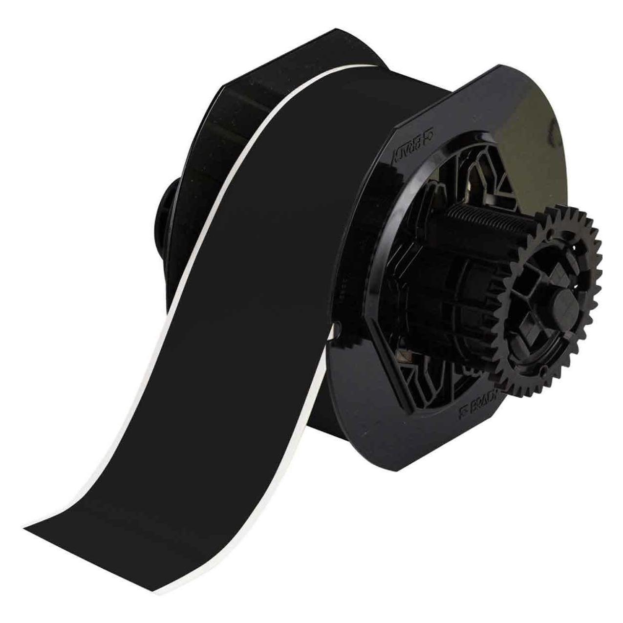 Brady B30C-2250-7569-BK, Standard Vinyl, Schwarz, glänzend, 57.00 mm x 30.00 m, Endlos (63.35 mm) (B30C-2250-7569-BK)