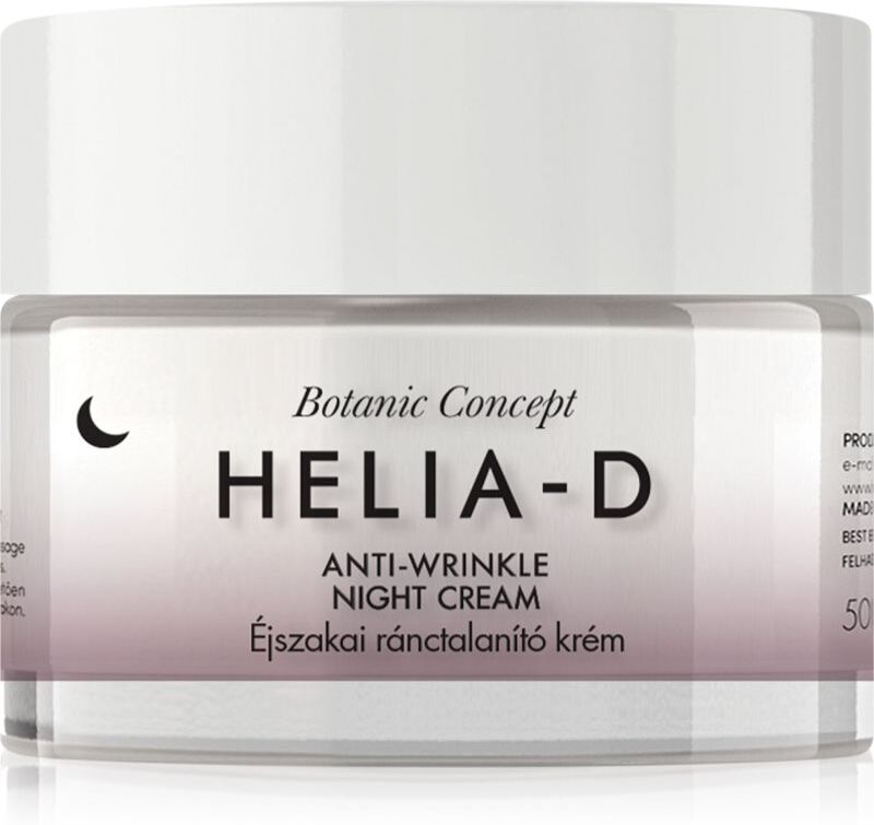 Helia-D Botanic Concept night cream with anti-wrinkle effect 50 ml