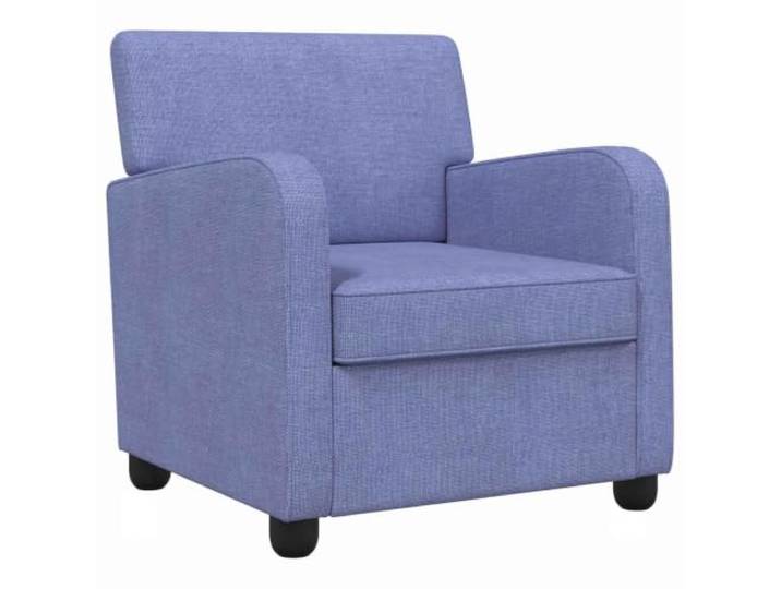 HFXHIJXQ Moderner Polstersessel Stoff Loungesessel Jeansblau 70x79x78 cm Gemütlicher Akzentsessel mit weichem Stoffbezug und stabiler Metall-Holz-Konstruktion für Schlafzimmer und Wohnzimmer.