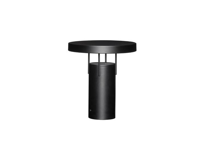 lampe à poser LED rechargeable BringMe, noir mat, hauteur 28 cm - HÜBSCH - Terrasse - Moderne - Métal - À ampoule unique