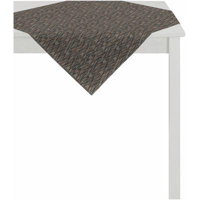 Mitteldecke APELT "3006 Christmas Elegance, Weihnachtsdeko, Weihnachten", gold (goldfarben, schwarz), B:84cm L:84cm, Polyester, Tischdecken, Mitteldecke