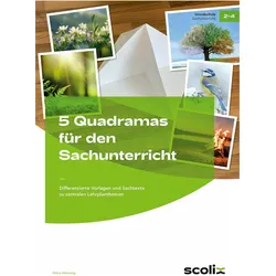 5 Quadramas für den Sachunterricht, Schulbücher von Petra Mönning