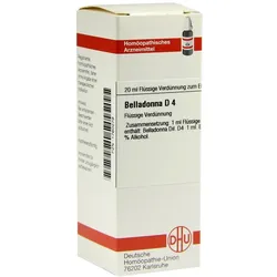 Belladonna D 4 Dilution 20 ml