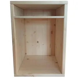 Holz Zollhaus, Regal, Nature (30 x 30 x 43.10 cm)