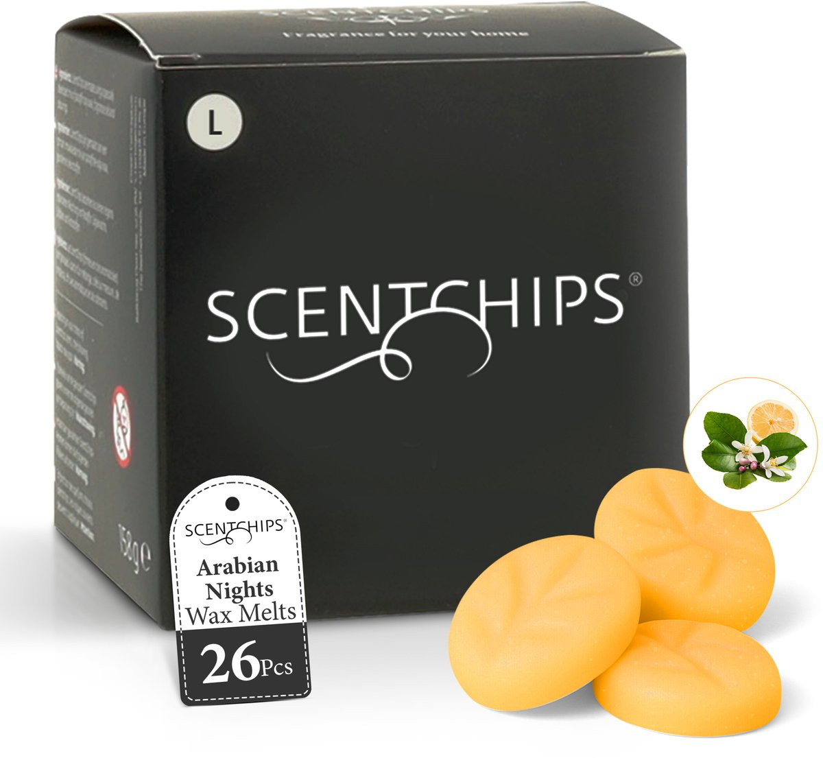 Scentchips Arabian Nights Geurblokjes - Huisparfum Waxmelts - 26 stuks