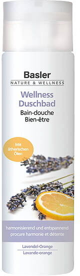 basler Nature & Wellness Wellness Duschbad Lavendel-Orange Flasche 250 ml