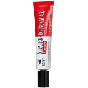 Lackfabrik-Bäder Schraubensicherung 116976, Standard, transparent, wasserfest, Tube, Plombierlack, 20ml