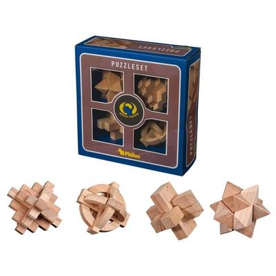 Puzzleset Nummer Zwei, Buche, 4 Puzzlespiele