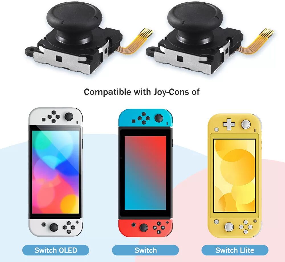 INF Ersatz-Joystick mit Hall-Effekt für Switch OLED