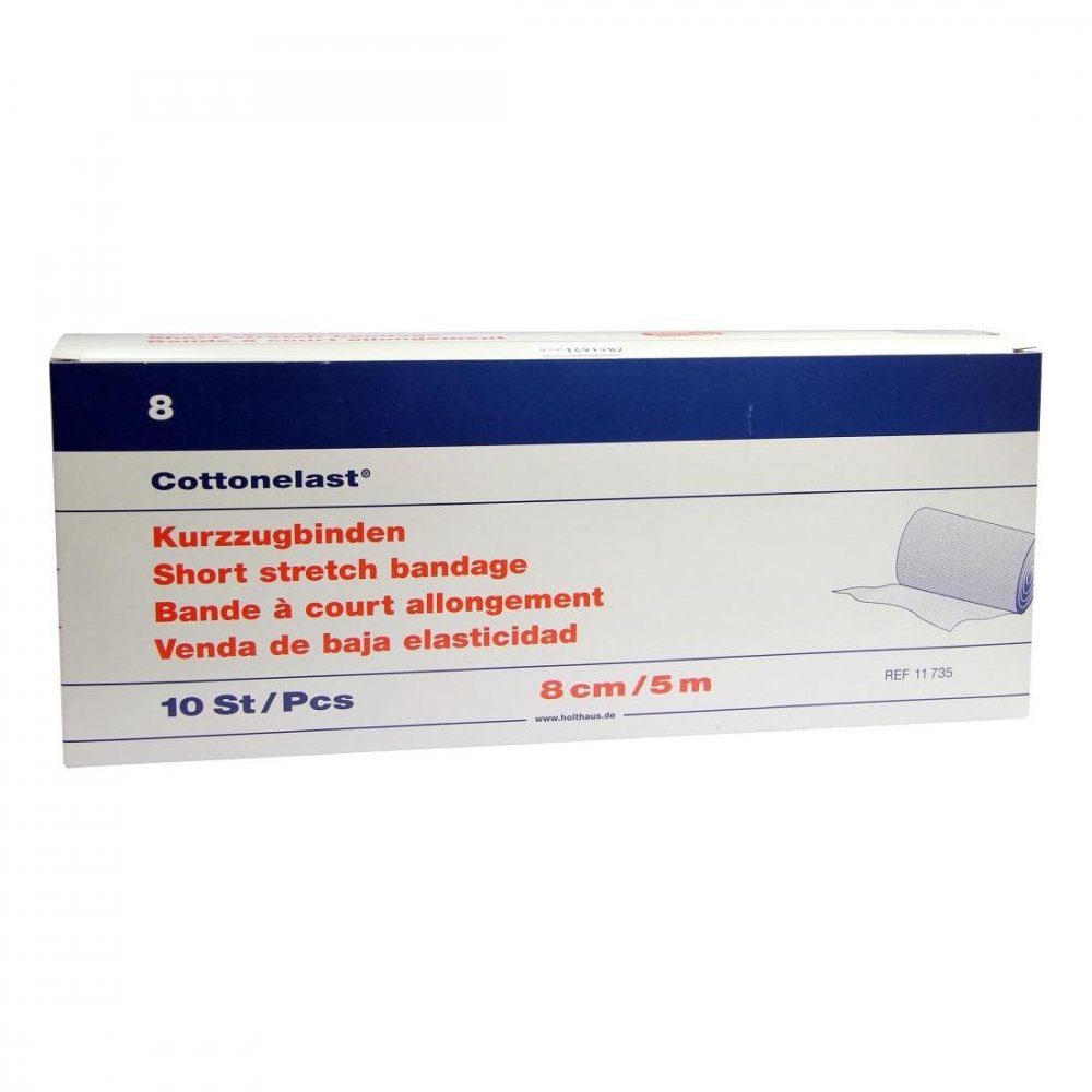 Holthaus Medical GmbH & Co. KG Kurzzugbinde Cottonelast 5mx8cm 01601173