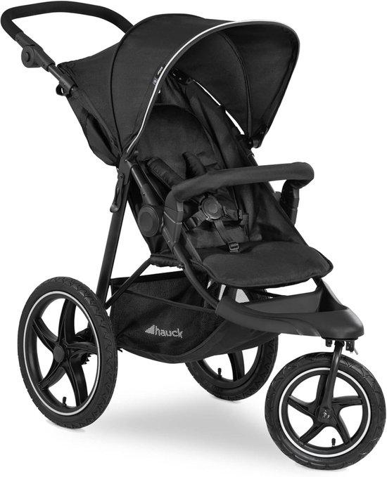 Dreirad-Buggy - Geländewagen für Kinder - Komfortables Reisen - Große Luftreifen - Bis zu 25 kg - Schwarz