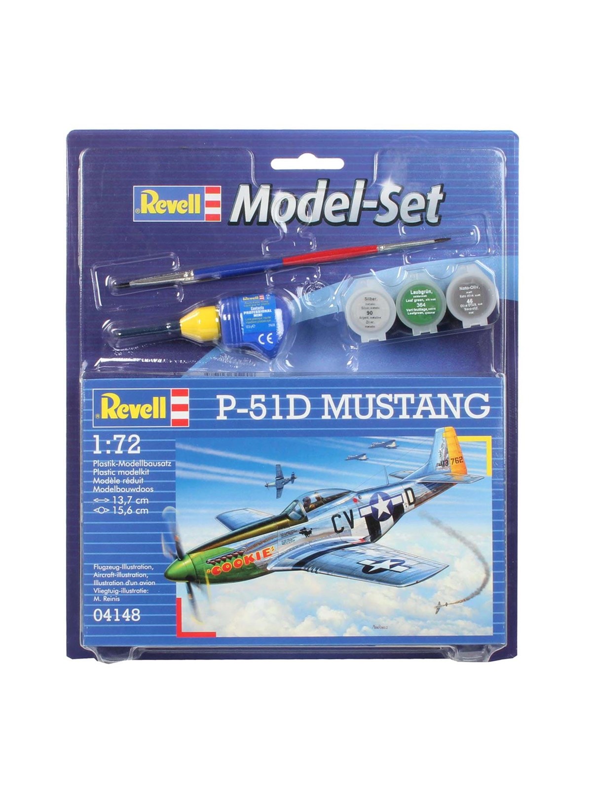 Revell Model Set-P-51 d Mustang