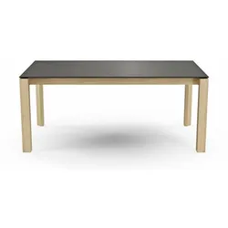 CASEDO Esstisch mit Auszug Ceuta 180/280 x 100 cm Dekor Grau Granit 180