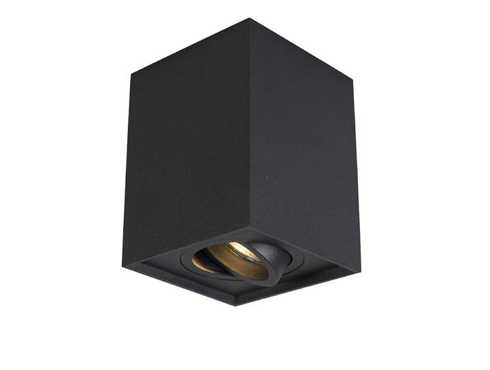 Spot encastré noir orientable - Quadro 1 up