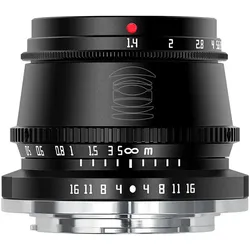 TTARTISAN 35mm 1:1.4 Nikon Z (APS-C) schwarz (Manual Focus) (mit Zugabe)