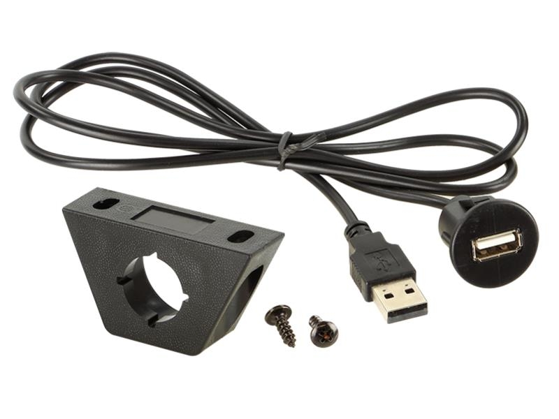 ACV Universal Einbau / Aufbau Buchse USB