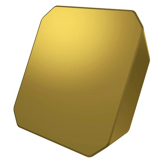 Pramet Frswendeschneidplatte ISO SEEN 1203AFSN:M8340 Tiefe 6,5mm PVD beschichtet Gold - VPE: 10 (SEEN 1203AFSN:M8340)