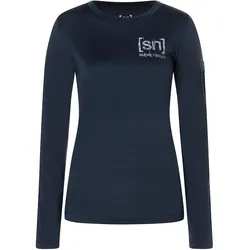 Super Natural, Damen, Funktionsshirt, Art Logo Bio J (S), Blau