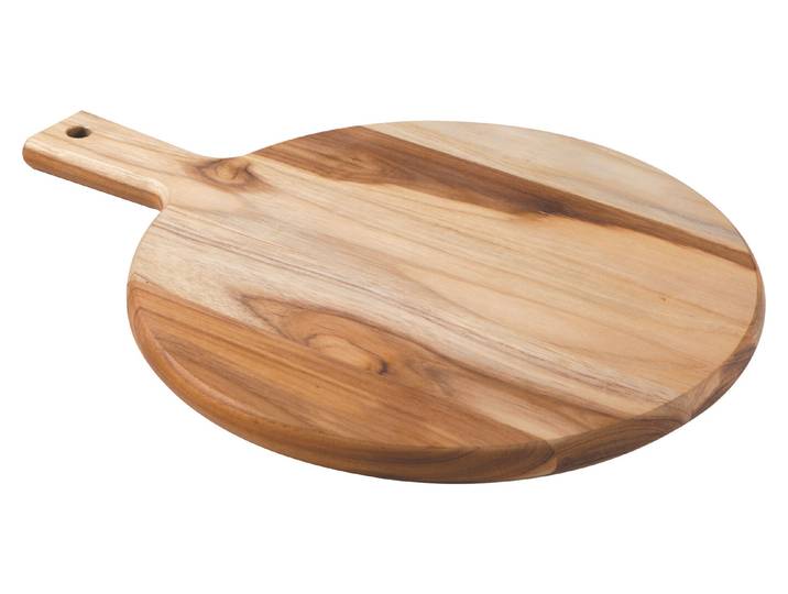 Tramontina Landhaus Servier-& Pizzabrett Teak 40 x 30 cm