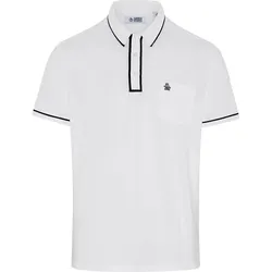 Original Penguin Polo The Technical Earl, weiss