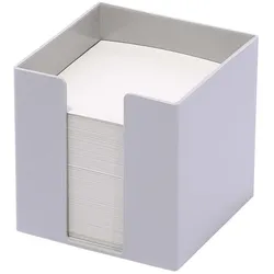 M&M Zettelbox grigio (hellgrau) inkl. 700 Notizzettel