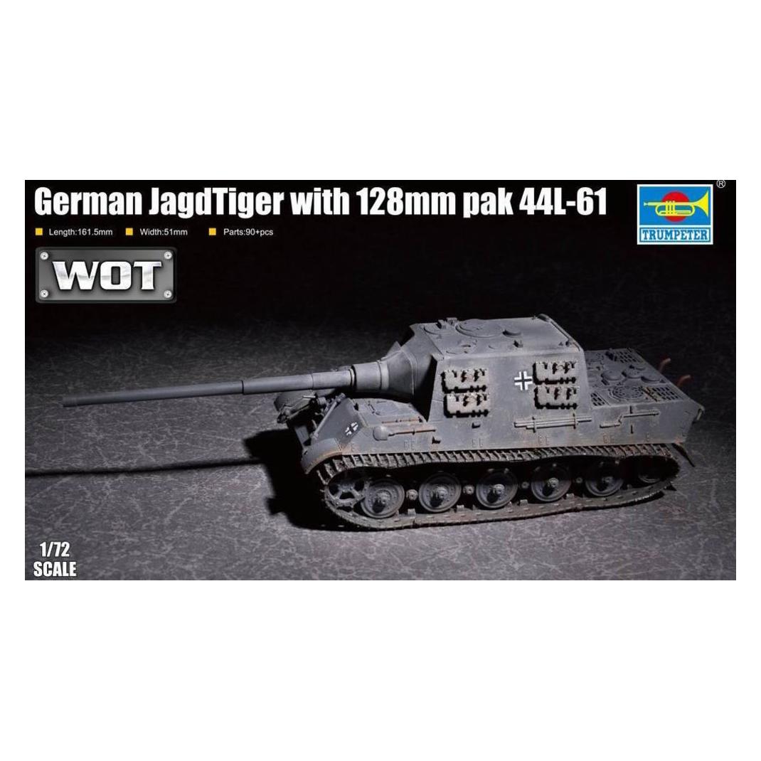 Trumpeter German JagdTiger with 128mm pal 44L-61 (07165)