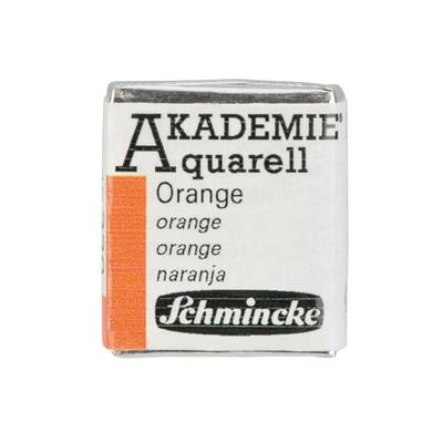 Schmincke Akademie Aquarell 1/2 Näpfchen, Orange