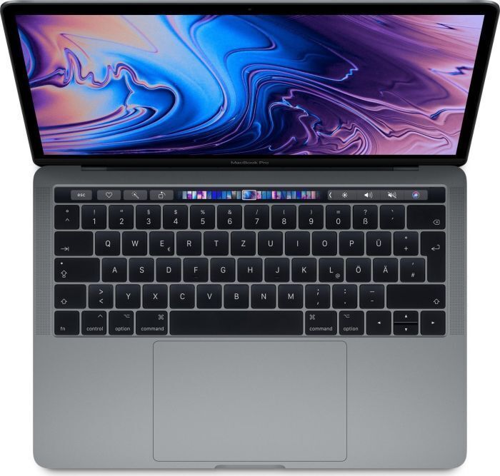 Apple MacBook Pro 2019   13.3"   Touch Bar   2.8 GHz   16 GB   512 GB SSD   4 x Thunderbolt 3   space gray   UK - Refurbished