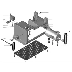 PROXXON 27044-01-04 Motor für Abrichthobel AH80
