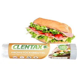 CLENTAX Frühstücksbeutel 120 Stk